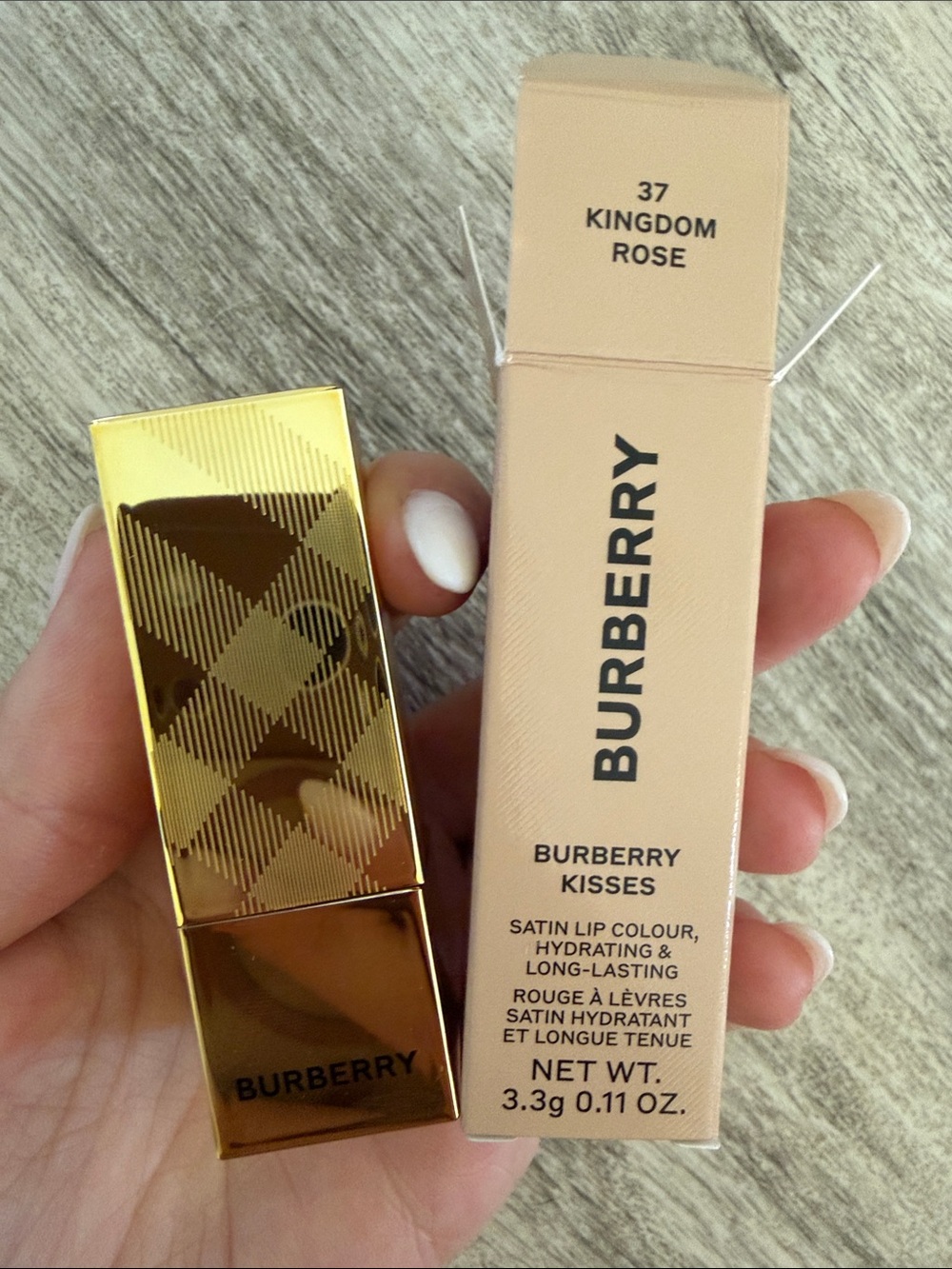 Burberry Kisses Satin Lip Colour - Kingdom Rose (Pink)
